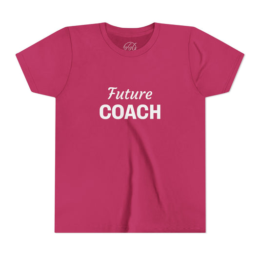 Future Coach - Youth Short Sleeve Graphic Tee - Fun & Trendy Styles for Kids