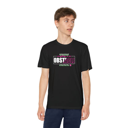 Everything is an Obstacle Youth Sports Tee - Perfect for Competitions, Active Kids, Gym Days, Birthdays, Motivational Gifts, Team Spirit