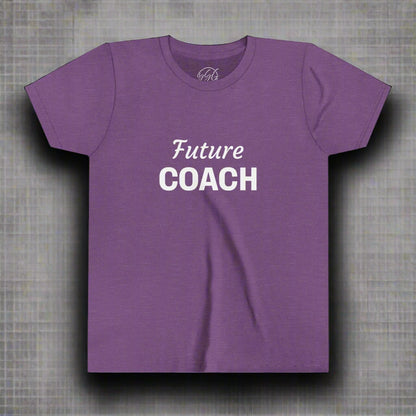 Future Coach - Youth Short Sleeve Graphic Tee - Fun & Trendy Styles for Kids