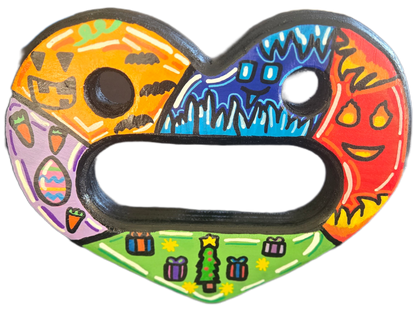 Heart Obstacle, Paint-it-yourself