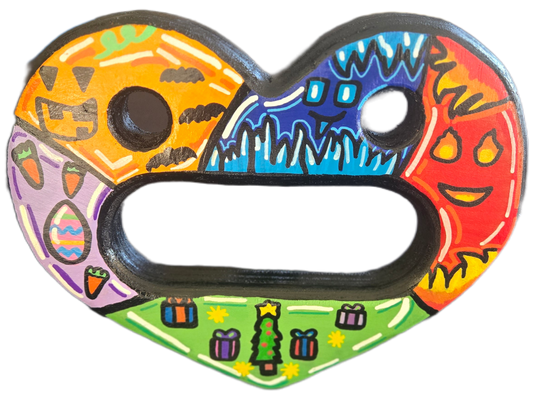 Heart Obstacle, Paint-it-yourself